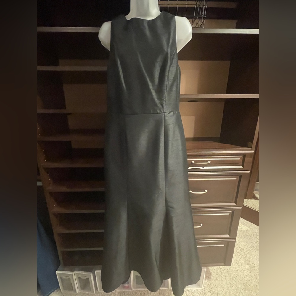 Sleeve Black Formal Dress